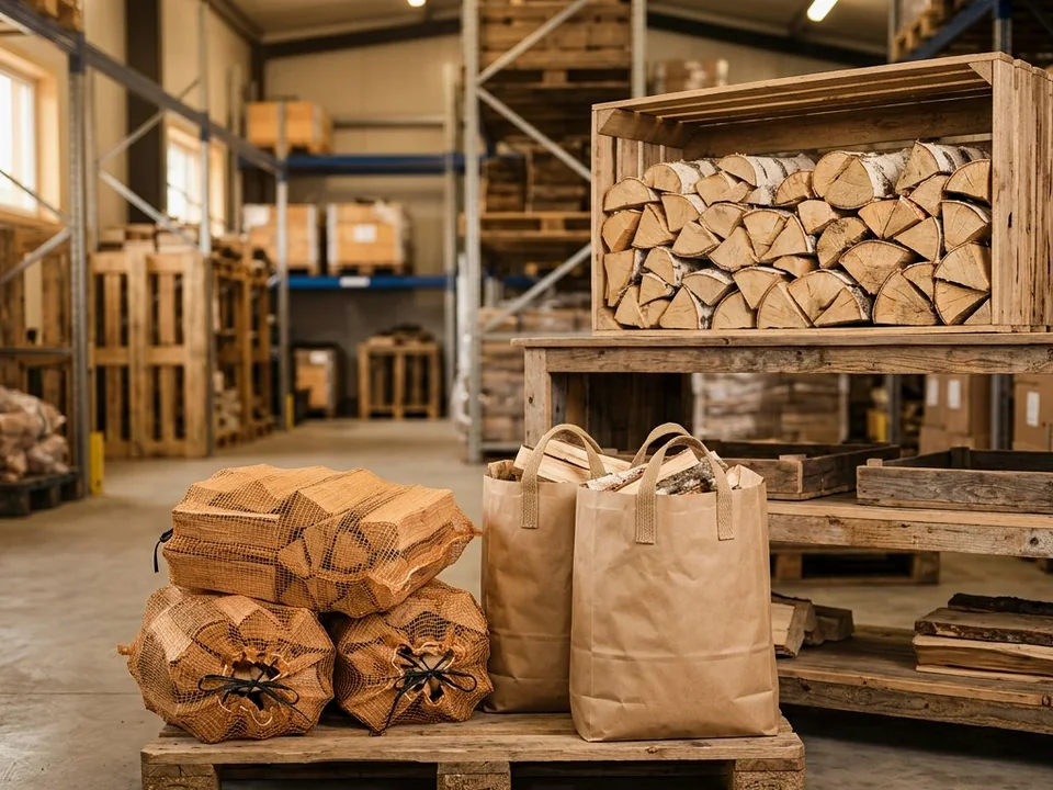 Ракурс 2: Декоративные дрова для интерьера